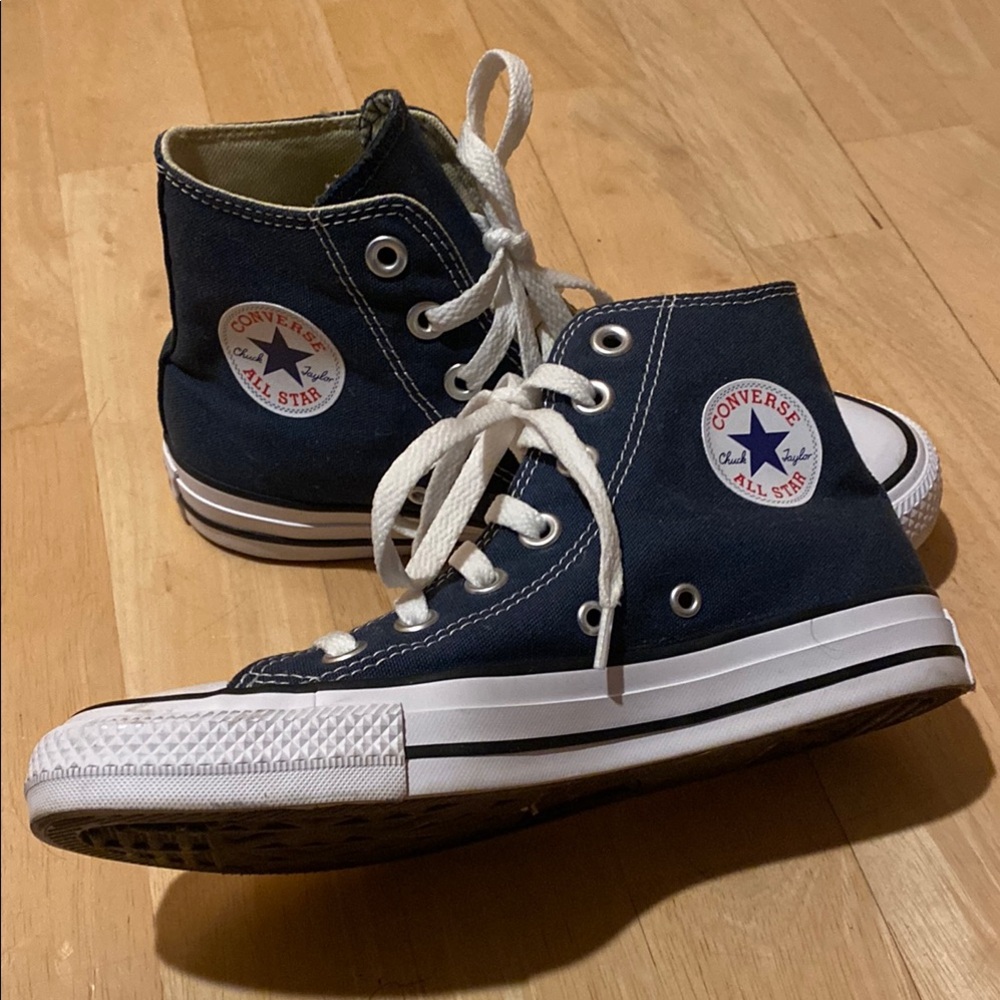 Converse High-Top Sneakers - Navy